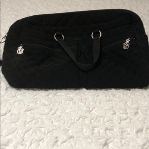 Vera Bradley black weekender